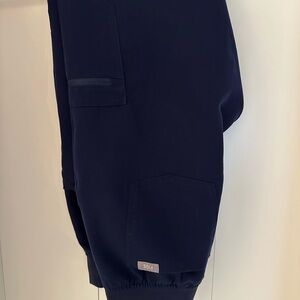 Figs Zamora Navy Blue Jogger